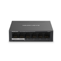 SWITCH MERCUSYS MS106LP 6P LAN 10/100Mbps con 4P PoE+ compatibile con 802.3af/at PDs, 40 W PoE Power - immagine 2