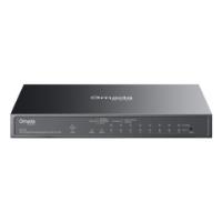 SWITCH TP-LINK OMADA ES210GP 10P 8x POE+ (63W) LAN GbE + 1x LAN GbE + 1x LAN/SFP 10/100/1000Mbps RJ45 Desktop Easy Managed - immagine 2
