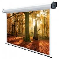 SCHERMO PROIEZIONE ELETTRICO Professional Rubin 400x350cm 1:1 Tela Balta Bianca B1 certificata 5043 - immagine 2