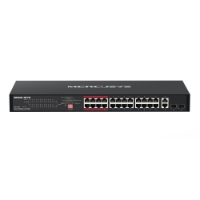 SWITCH MERCUSYS MS126CP 24P LAN PoE +2P Gigabit RJ45+2P combo Gigabit SFP Compatible with 802.3af/at PDs, 293W PoE Power, 1U 19 - immagine 2