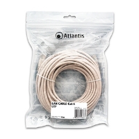 Atlantis cavo di Rete Cat 6: Cavo di rete UTP (patch cord) categoria Cat-6 Lunghezza 15m P019-LN_6-U-YA - immagine 2