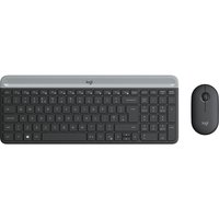 TASTIERA LOGITECH+MOUSE Wireless Desktop MK470 COMBO USB ULTRASOTTILI Colore GRAFITE 920-009196 - immagine 2