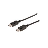 CAVO DIGITUS DISPLAYPORT 1.2 TO DP, M/M, 2MT, 4K, NERO, AK340100020S - immagine 2
