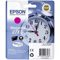 INK EPSON C13T27134012 T27 Magenta Sveglia (Taglia XL) x WF-3620 WF-7110DTW WF-7610DWF WF-7620DTWF WF-7210DTW WF-7710DWF WF-7720 - immagine 2