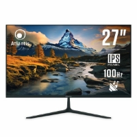 MONITOR ATLANTIS LED 27" Wide A05-HE27IF-VHDM IPS 1920x1080 100HZ 5ms 240±10cd/m² 1.000:1 VESA MM VGA HDMI DP Black - immagine 2