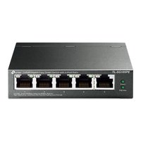 SWITCH TP-LINK TL-SG105PE 5P GIGABIT DESKTOP 10/100/1000Mbps RJ45 4P POE+, 802.3at/af, 65W PoE Power - immagine 2