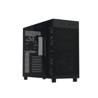 CASE M.TOWER ASUS PRIME AP303 TG BLACK, SIDE PANNEL TRASP - NERO - immagine 2