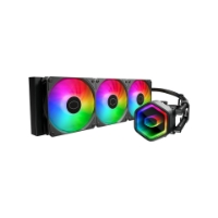 DISS A LIQUIDO COOLER MASTER -MASTERLIQUID 360 CORE II ARGB - STK UNIVERS. 3*120mm BK - MLW-D36M-A18PA-R1 - immagine 2