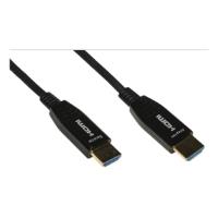 CAVO LINK HDMI 2.0 TO HDMI, M/M, 15MT, AOC FIBRA OTTICA IBRIDO, HDCP, ARC, EDID 4K - 60HZ, 4:4:4, NERO, LKCHD15F - immagine 2
