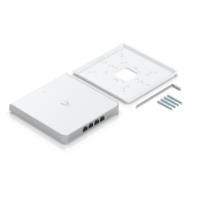 UBIQUITI ACCESS POINT U6 Enterprise In-Wall WIRELESS UNIFI 3P RJ45 2.5 GbE WIFI 6E 4X4 MIMO 600+ Client - U6-Enterprise-IW - immagine 2