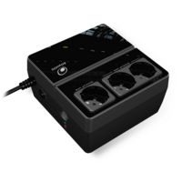 UPS ATLANTIS A03-PS700 700VA (300W) Stepwave Off-Line V-OUT 200-243Vac, 3 Prese Shuko - immagine 2