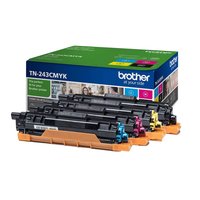 TONER BROTHER TN-243CMYK Multipack X HL-L3210CW HL-L3230CDW HL-L3270CDW DCP-L3550CDW MFC-L3730CDN MFC-L3750CDW MFC-L3770CDW - immagine 2