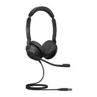 Cuffia professionale Jabra EVOLVE2 30 MS STEREO USB-C/A SE, Stereo, Canc. del rumore, Cert. 23189-999-779 - immagine 2
