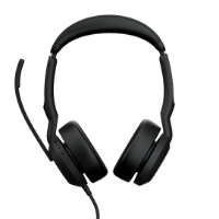 CUFFIA JABRA EVOLVE2 50 MS USB-C/A BT, Canc. rumore,tasto "Mute",certif. MS - CASCO 2ANNI - 25089-999-799 - immagine 2