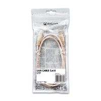 Atlantis cavo di Rete Cat 6: Cavo di rete UTP (patch cord) categoria Cat-6 Lunghezza 1m P019-LN_6-U-1A - immagine 2