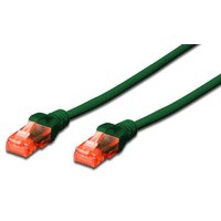 CAVO RETE DIGITUS CAT. 6 UTP NON SCHERMATO LSZH VERDE 2mt - immagine 2