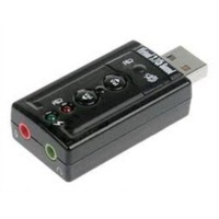 ADATTATORE LINK USB-AUDIO per MICROFONO, CASSE o CUFFIE, consente di connettere dispositivi audio ad un PC o MAC LK70777 - immagine 2