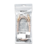 Atlantis cavo di Rete Cat 6: Cavo di rete UTP (patch cord) categoria Cat-6 Lunghezza 0,5m P019-LN_6-U-0A - immagine 2