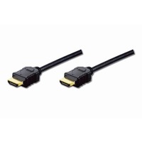 CAVO DIGITUS HDMI TO HDMI, M/M, 2MT, ETHERNET, DOPPIA SCHERMATURA, NERO, AK330114020S - immagine 2