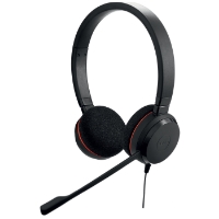 Cuffia professionale Jabra EVOLVE 20 MS Duo USB-C/A, Canc. rumore,tasto "Mute",certif. Microsoft - GRANZIA CASCO 2 ANNI - immagine 2