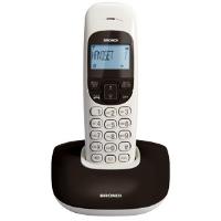 TELEFONO CORDLESS BRONDI NICE 10273210 Nero/Bianco ECO DECT display alfanum. retroilluminato - immagine 2