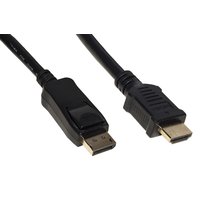 CAVO LINK DISPLAYPORT 1.2 TO HDMI 1.4, M/M, 4K, 1MT, NERO, LKCDPH10 - immagine 2
