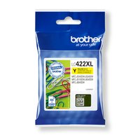 INK BROTHER LC-422XLY giallo 1500PP XL MFC-J5340DW MFC-J5740DW MFC-J6540DW MFC-J6940DW - immagine 2