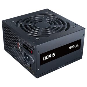 ALIMENTATORE ITEK SI600 600W ATX 20+4 PIN 80+ PFC ATTIVO, 12CM SILENT FAN - 3 CONN. SATA - EPS (4+4 poli) - ITPSESI600