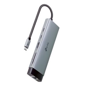HUB TP-LINK UH9120C 9 PORTE trasforma 1P USB-C in 9P con HDMI 4K@60Hz, Ethernet da 1 Gbps, PD da 100W, 1P USB-C, 3P USB A