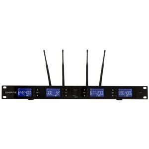 RICEVITORE UHF 4 CANALI EMPIRE -Ricevitore UHF a Rack con 4 Canali