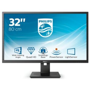 MONITOR PHILIPS LED 31.5" 325B1L/00 IPS 2560x1440 4ms 250cd/m² 1200:1 (50.000.000:1)2x3W MM PIVOT RegH HDMI DP 4USB