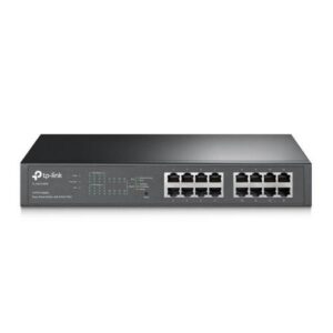 SWITCH TP-LINK TL-SG1016PE 16P LAN GIGABIT DESKTOP/RACKMOUNT 8P PoE+ incluse, 110W PoE Power supply