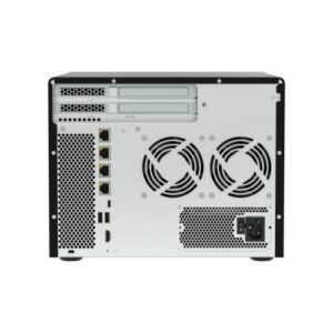 NAS TOWER QNAP HERO TVS-h877AX-R5-16G 8HD 6x3.5"+ 2x U.2 NVMe 4x2.5GB 2x10GB BaseT 16GB RAM AMD Ryzen 5 6C 500W
