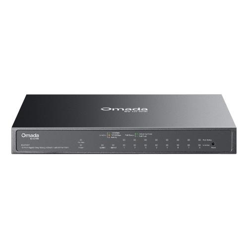 SWITCH TP-LINK OMADA ES210GP 10P 8x POE+ (63W) LAN GbE + 1x LAN GbE + 1x LAN/SFP 10/100/1000Mbps RJ45 Desktop Easy Managed
