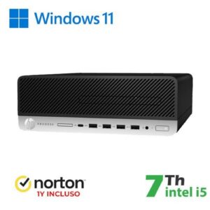 PC HP RINOVO REFURBISHED 600-800 G3 RN64522311 SFF i5-7x00 8GB SSD NEW 240GB W11P + NORTON ANTIVIRUS 1Y