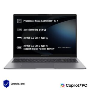 NB ASUS Commercial NX ExpertBook PM3 P PM3606CHA-MB0171X 16" AMD Ryzen 7 8840HS 16GB SSD512GB + TPM W11P