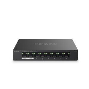 SWITCH MERCUSYS MS108GP 8P LAN GIGABIT con 7P GIGABIT PoE+ compatibile con 802.3af/at PDs, 65 W PoE Power