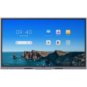 MONITOR TOUCH HIKVISION 65" Interattivo 4K, Android 14,EDLA, 8GB,128GB, Type-C, 3*HDMI, Wi-Fi/BT,Staffa inc. *RICHIEDI IL BID*