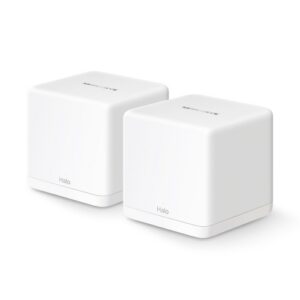 ROUTER MERCUSYS WIRELESS Halo H60X(2-pack) AX1500 WHOLE-HOME WI-FI 6 DUALBAND 3P 10/100MBPSX UNIT.- ANTENNE INTERNE