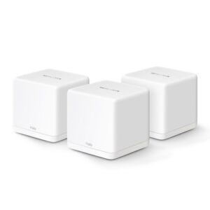 ROUTER MERCUSYS WIRELESS Halo H60X(3-pack) AX1500 WHOLE-HOME WI-FI 6 DUALBAND - ANTENNE INTERNE