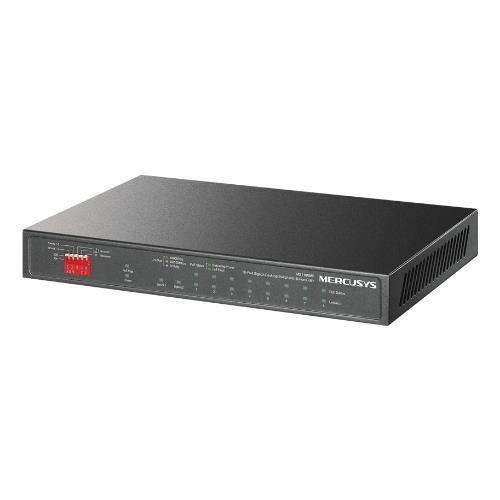 SWITCH MERCUSYS MS110GMP 10P GIGABIT MERCUSYS MS110GMP DI CUI 8P POE+ - - ALIM.POE 111W