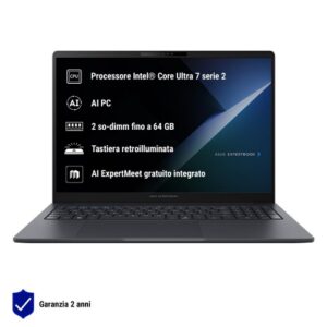 NB ASUS Commercial NX ExpertBook B3 P COPILOT+PC B3605CAA-MB0159X 16" INTEL CORE ULTRA 7 356H 16GB SSD512GB + TPM W11P