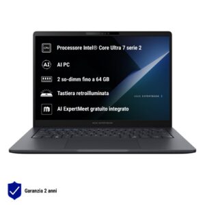 NB ASUS Commercial NX ExpertBook B3 P COPILOT+PC B3405CAA-LY0284X 14" INTEL CORE ULTRA 7 356H 16GB SSD512GB + TPM W11P