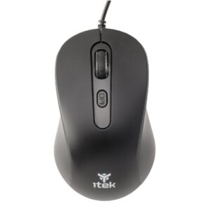 MOUSE ITEK USB "CLK C01" Ottico, 3600DPI, 4 Tasti Silent Switch - ITMOCLKC01