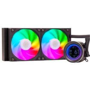 COOLER ITEK "ARCTIC  SPHERE LCD 240" 240mm (Raff. a Liquido) LCD 2.8"+SW, PWM FAN,SKT UNIVERSALE - ITLCASL240