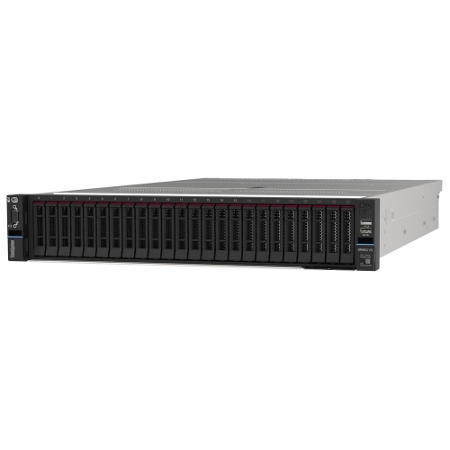 LENOVO SR650 V3 Xeon Silver 4509Y(8C 2.6GHz 22.5MB Cache/125W), 32GB (1x32GB, 4800MHz 1Rx4 DDR5 RDIMM), 8 SAS/SATA, 9350-8i-