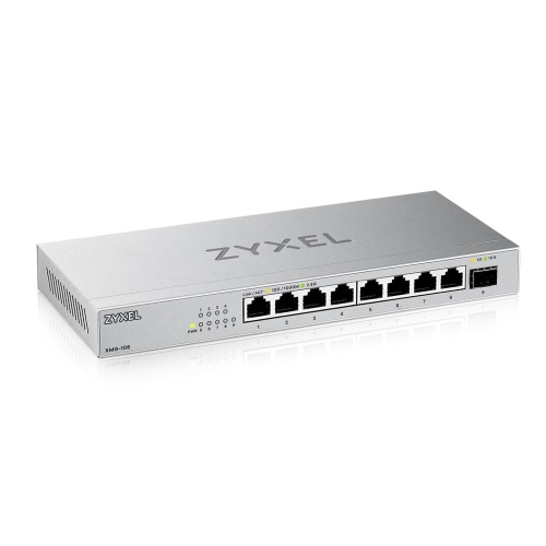 ZYXEL XMG-108 - Switch Unmanaged, 8 Porte 2.5GbE, 1 porta 10GbE SFP+, Desktop / XMG-108-ZZ0101F