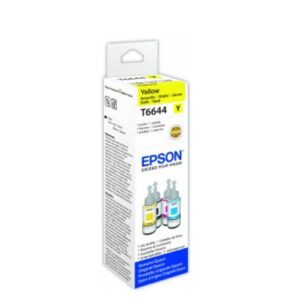 INK EPSON C13T664440 GIALLO Flacone da 70ml X EcoTank L300 L355 L555 ET-2500 ET-2550 ET-2600 ET-2650 ET-4500 ET-14000 ET-16500