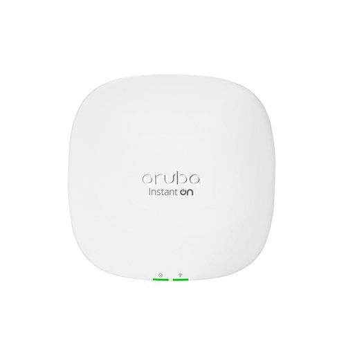 ACCESS POINT ARUBA R9B33A INSTANT ON AP25 INDOOR 802.11AX WAVE 4, 4X4:4 MU-MIMO WIFI6 + ALIM 12V/18W 1Y