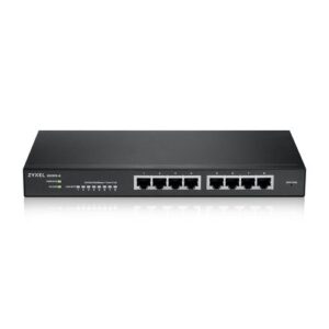 SWITCH ZYXEL - NebulaFlex Switch Web Managed 8p Gigabit - Supporto IPv6, VLAN - Design senza ventole, Desktop GS1915-8-EU0101F